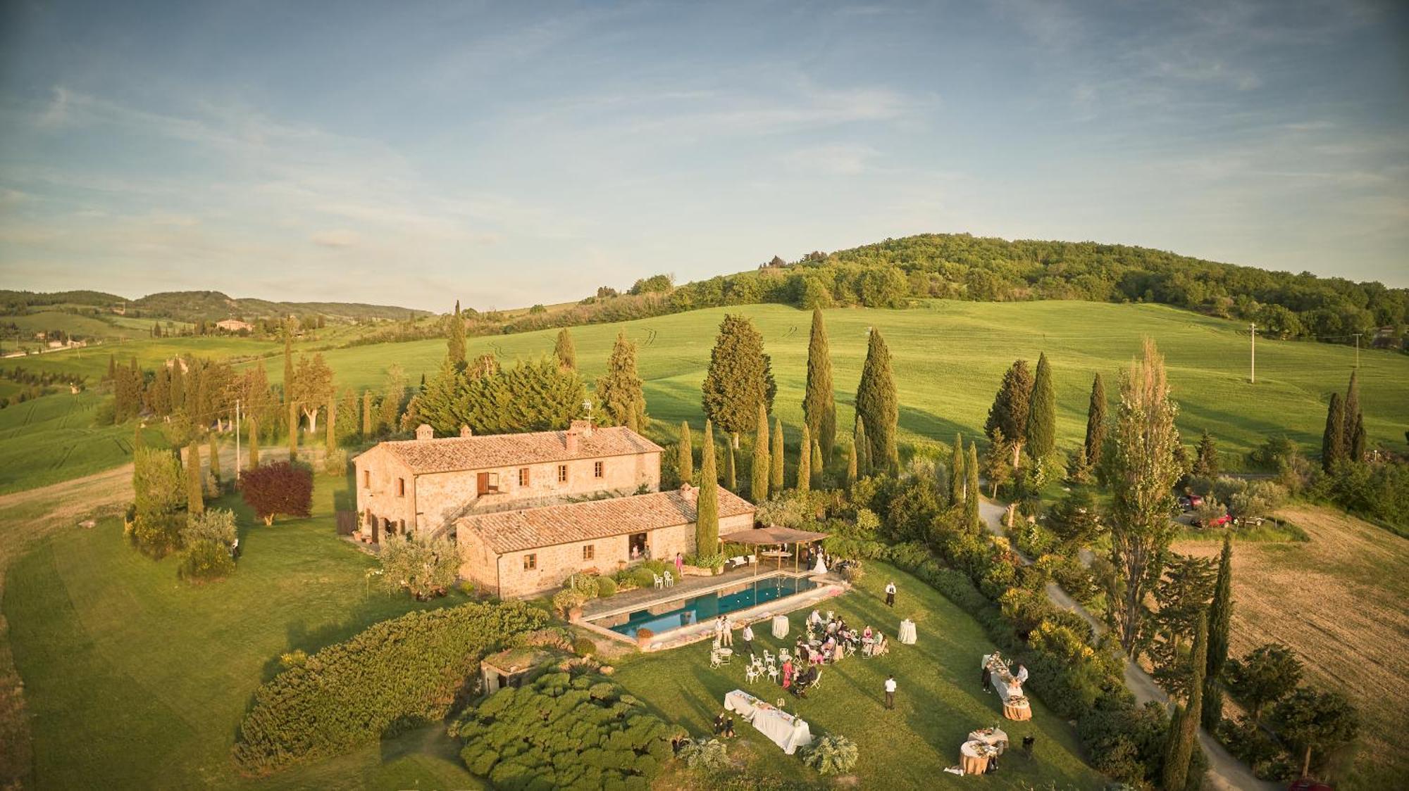 Villa Apparita Pienza Exteriér fotografie